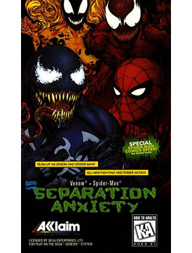 Venom/Spider-Man: Separation Anxiety