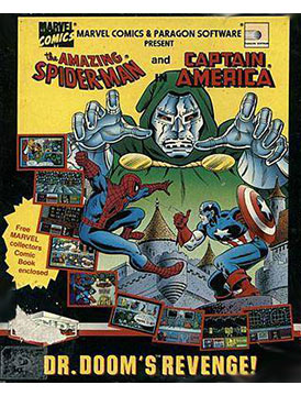 Spider-Man and Captain America in Doctor Doom's Revenge